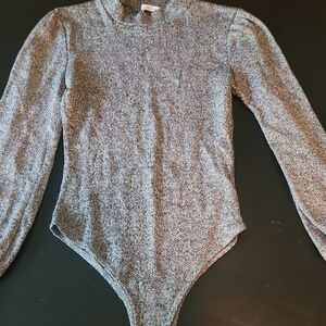 Charlotte Russe Metallic Sweater